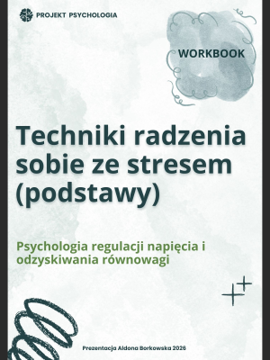 Workbook "Techniki radzenia sobie ze stresem (podstawy)" – workbook psychologiczny PDF